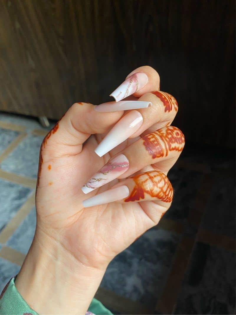 LONG NUDE OMBRE 24nails