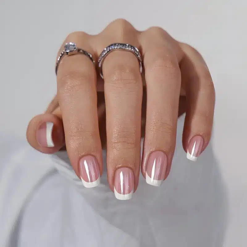 Pearl French tips